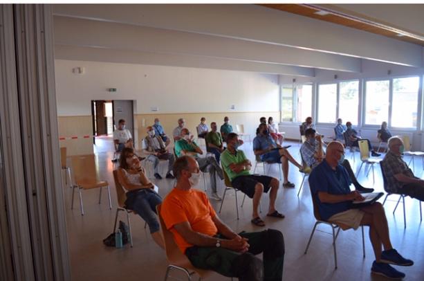 Am 26.06.2020 fand die Mitgliederversammlung des Dorfladen Bierbergen w.V. unter Einhaltung der Corona-Maßnahmen statt.